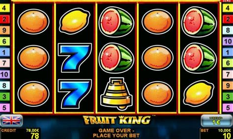 Fruit King Slot Grátis